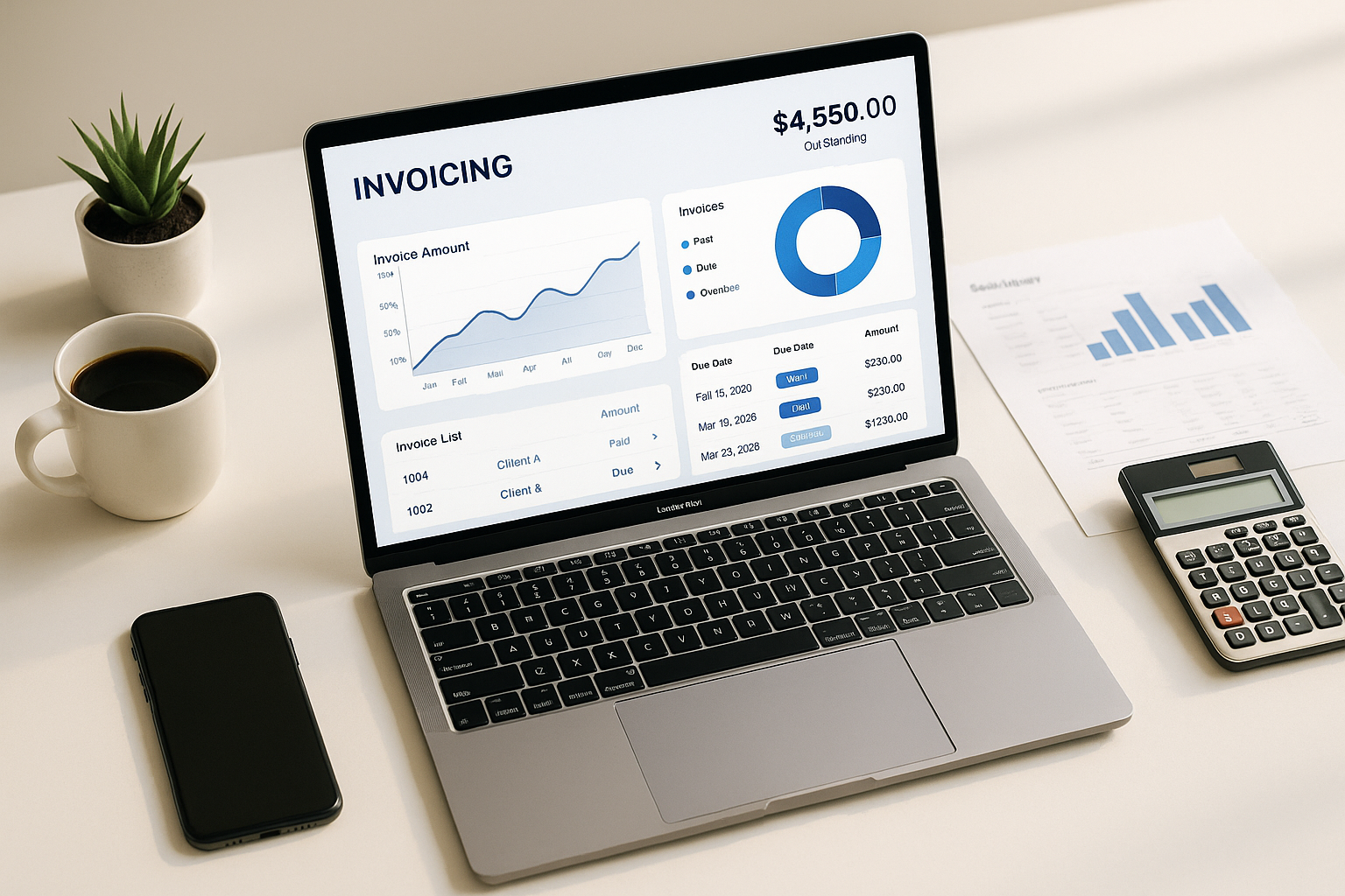 Plateforme tout-en-un 53o Facturation